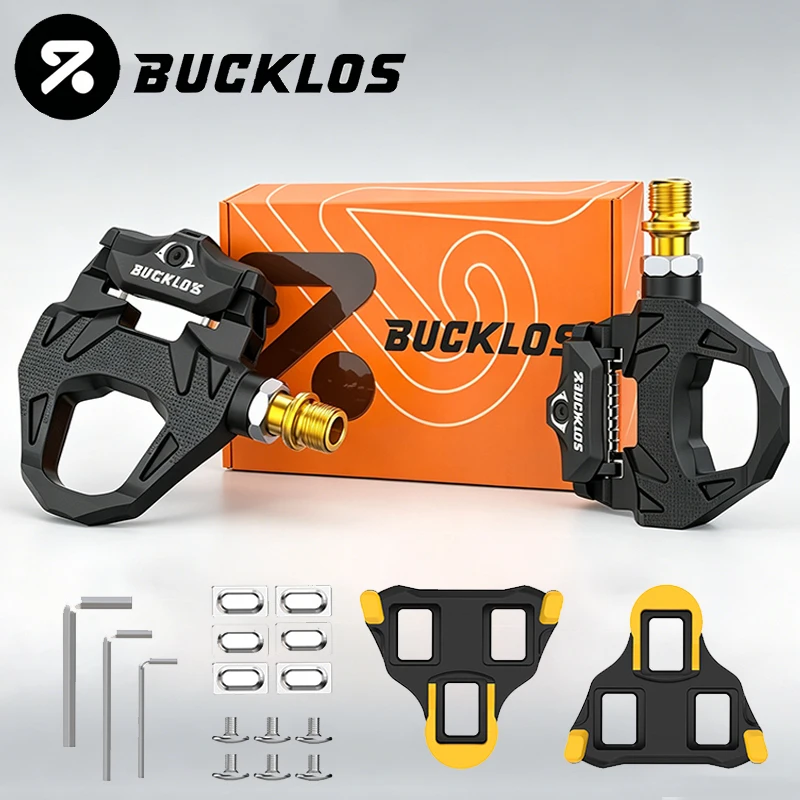 BUCKLOS Road Bike Self-locking Pedal for SPD SL Cycling Pedals Ultra Light Bearings Self-Locking Bicycle Professional Pedals
BUCKLOS Road Bike Self-locking Pedal for SPD SL Cycling Pedals Ultra Light Bearings Self-Locking Bicycle Professional Pedals