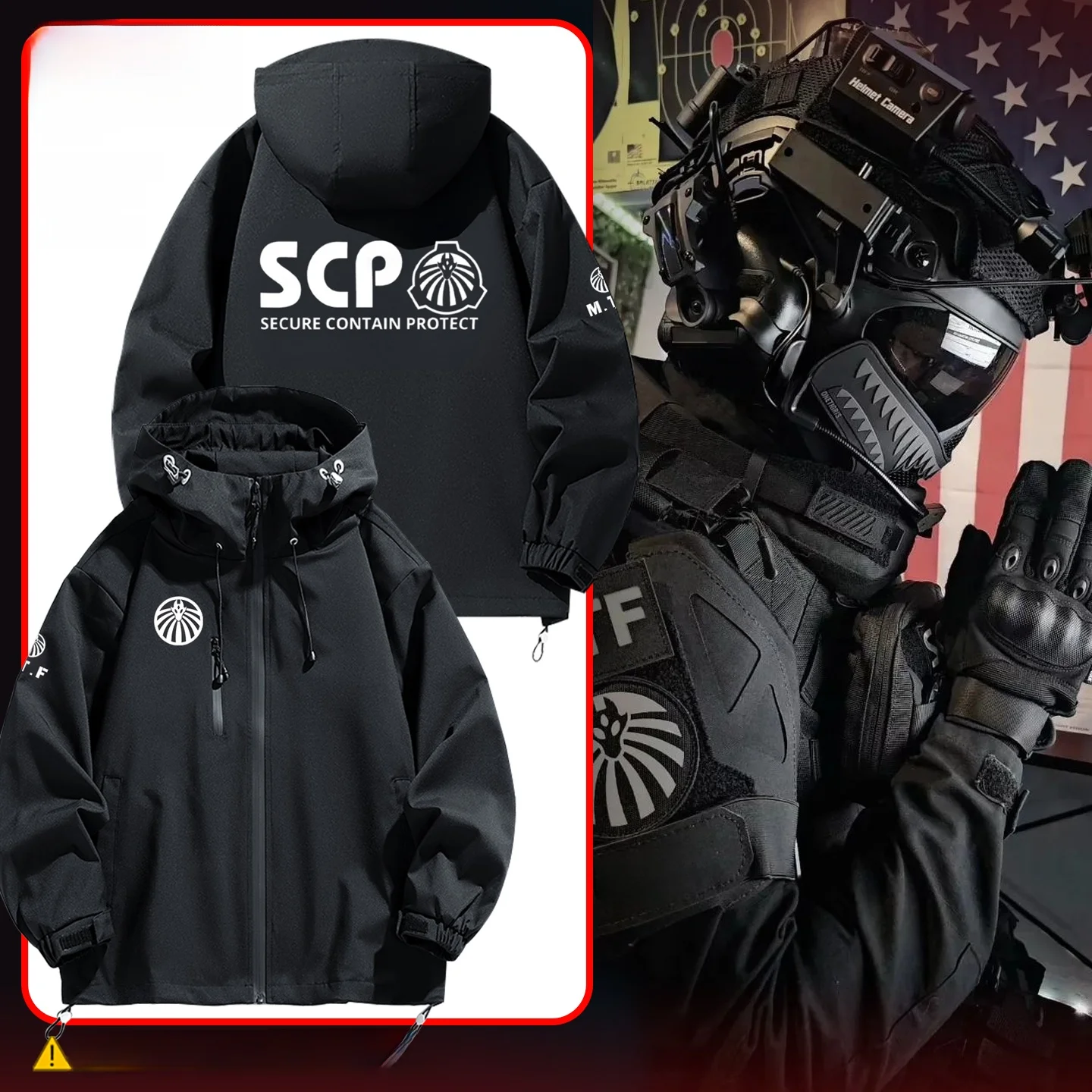 MTF Soft ell Jaet Hooded Coat Youth Trendy Polyester Fiber Winter Outerwear Casual Sle Windproof Function for Teens
MTF Soft ell Jaet Hooded Coat Youth Trendy Polyester Fiber Winter Outerwear Casual Sle Windproof Function for Teens