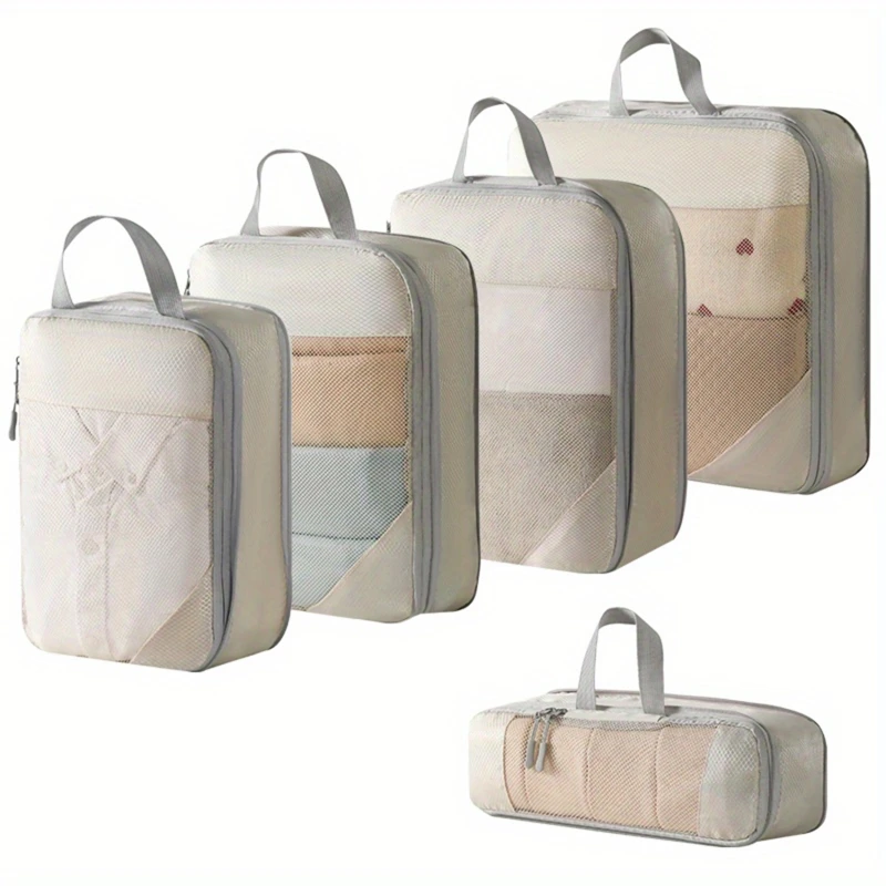 5pcs/set Zipper Nylon Unisex Portable Storage Bags Compression Mesh Women Clothes Shoes Luggage Travel Bag Wash Pouch
5pcs/set Zipper Nylon Unisex Portable Storage Bags Compression Mesh Women Clothes Shoes Luggage Travel Bag Wash Pouch