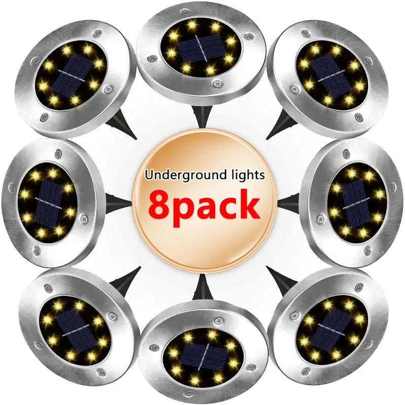8pcs 8/20LED Solar Thermal Lights Garden Decor Ground Plug-in Waterproof Street Solar Charging Underground Deck Spotlights
8pcs 8/20LED Solar Thermal Lights Garden Decor Ground Plug-in Waterproof Street Solar Charging Underground Deck Spotlights