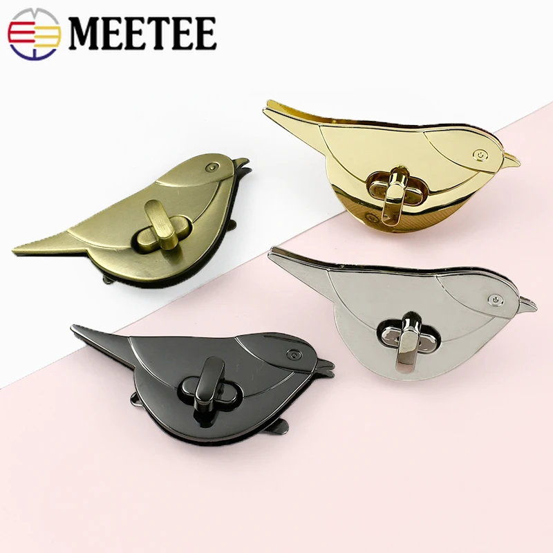 Meetee 1-5Pcs 31*70mm Turn Twist Metal Lock Buckles Handbag Purse Bird Decor Clasp Bags Closure Latch Craft Hardware Accessory
Meetee 1-5Pcs 31*70mm Turn Twist Metal Lock Buckles Handbag Purse Bird Decor Clasp Bags Closure Latch Craft Hardware Accessory