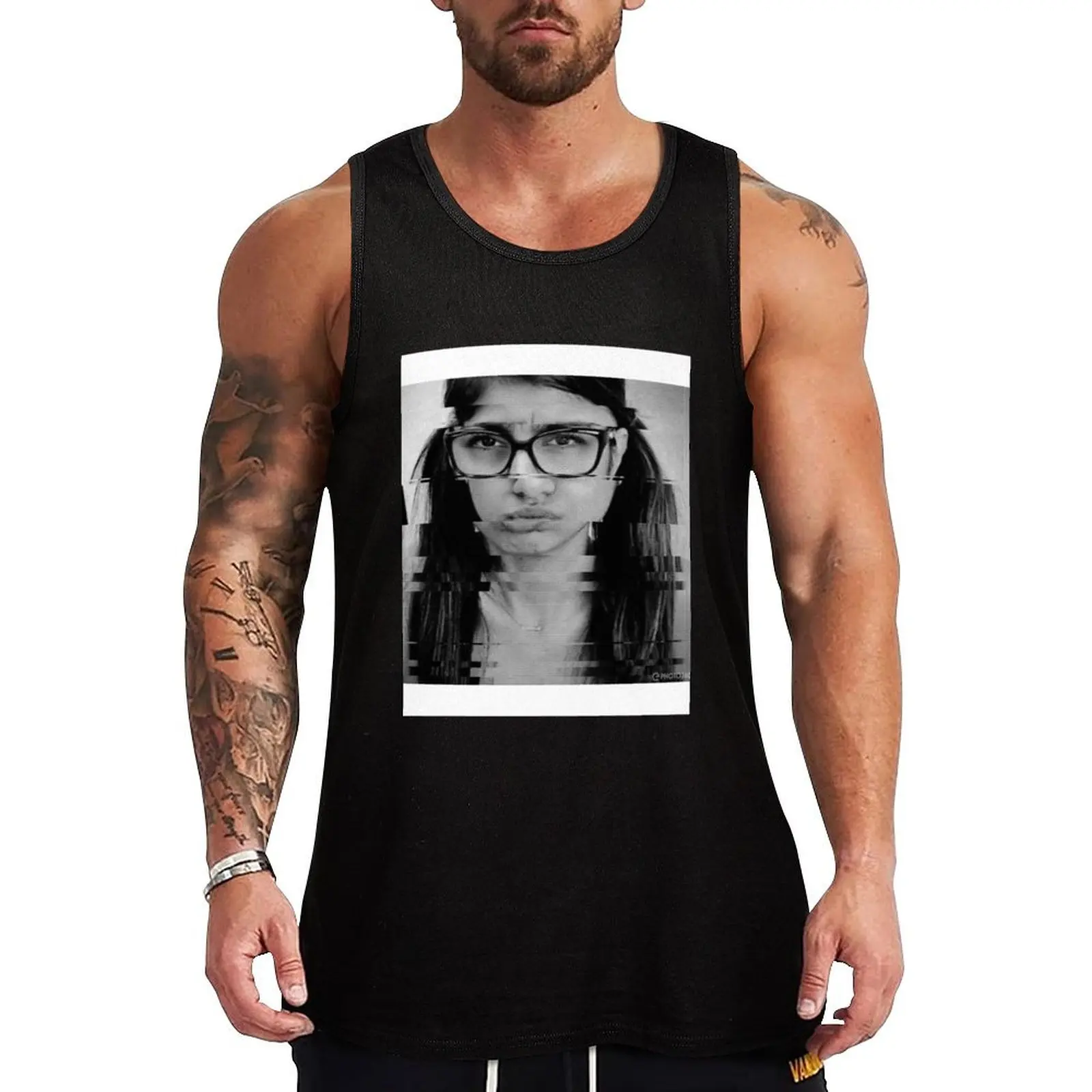 Mia Khalifa Face Mix Tank Top mens clothing sports t-shirts for men Man sleeveless shirt 
Mia Khalifa Face Mix Tank Top mens clothing sports t-shirts for men Man sleeveless shirt