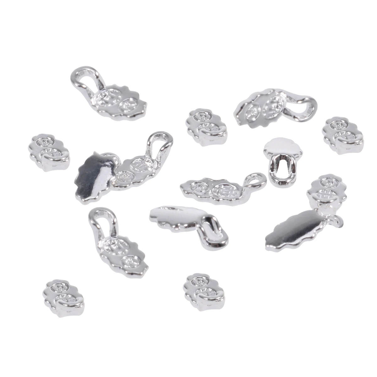 30 Pcs Wooden Fish Ear Tray Accessories Earrings Leaf Silver Charms for Jewelry Making
30 Pcs Wooden Fish Ear Tray Accessories Earrings Leaf Silver Charms for Jewelry Making