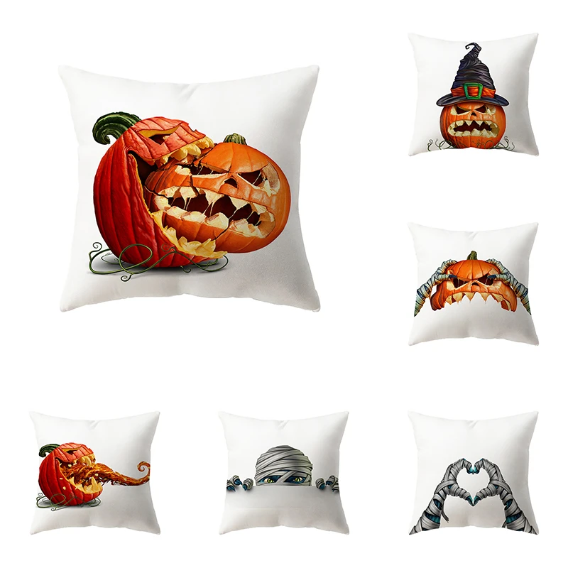 Devil Pumpkin Throw Pillow Cover Halloween Theme Series Sofa Chair Bed Cushion Home Decor
Devil Pumpkin Throw Pillow Cover Halloween Theme Series Sofa Chair Bed Cushion Home Decor