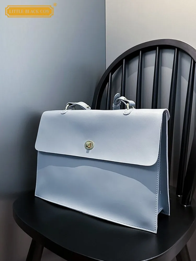 Designer Ladies Retro Office Cowskin Genuine Leather Real Leather Single Shoulder Bag Casual Hasp Crossbody Bags Messanger Bag
Designer Ladies Retro Office Cowskin Genuine Leather Real Leather Single Shoulder Bag Casual Hasp Crossbody Bags Messanger Bag