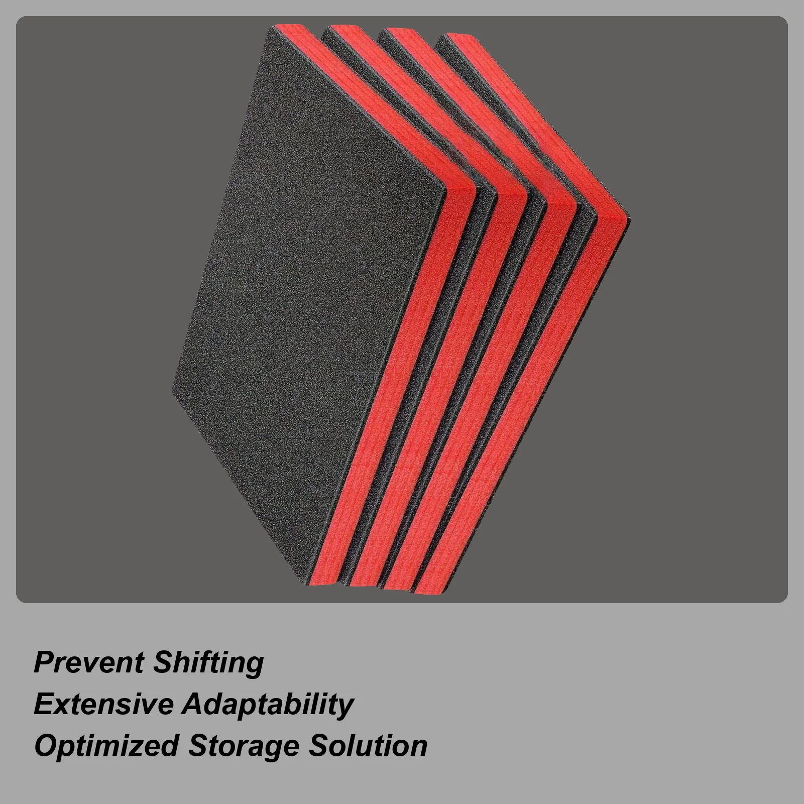 Tool Box Foam 2 Pieces Storage Sheets Cuttable Liner Mat Non-Slip Pads For Storage Camera Drawers Crafts Cases Cabinet
Tool Box Foam 2 Pieces Storage Sheets Cuttable Liner Mat Non-Slip Pads For Storage Camera Drawers Crafts Cases Cabinet