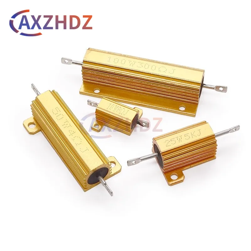 RX24 10W 25 50W 100W Aluminum Power Metal Shell Case Wirewound Resistor 0.01R ~ 100K 1 6 8 10 20 500 10K Ohm Resistance hjxrhgal
RX24 10W 25 50W 100W Aluminum Power Metal Shell Case Wirewound Resistor 0.01R ~ 100K 1 6 8 10 20 500 10K Ohm Resistance hjxrhgal