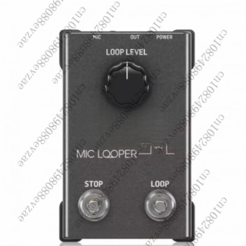 For Tc Helicon DITTO MIC LOOPER Simple two-button stompbox Looper Pedal Vocals and Acoustic Instruments record/play
For Tc Helicon DITTO MIC LOOPER Simple two-button stompbox Looper Pedal Vocals and Acoustic Instruments record/play