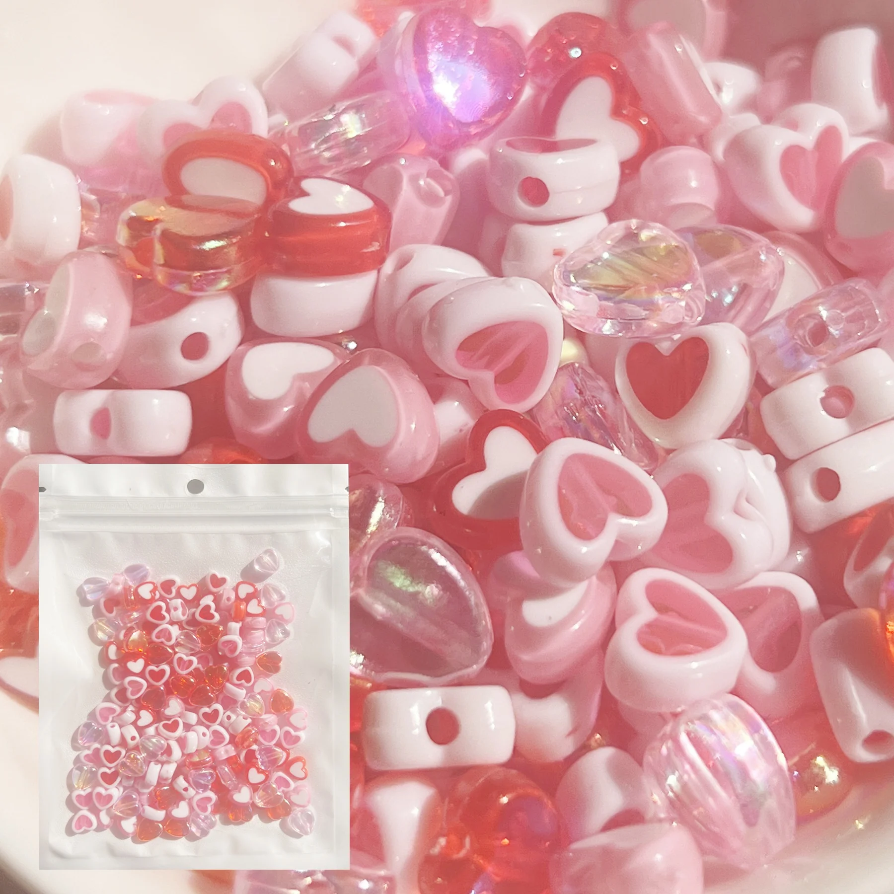 Цветные акриловые бусины ко Дню святого Валентина, бусины AB, для создания браслетов, ожерелий, цепочек для телефонов, декоративные бусины, праздничные подарки
Цветные акриловые бусины ко Дню святого Валентина, бусины AB, для создания браслетов, ожерелий, цепочек для телефонов, декоративные бусины, праздничные подарки