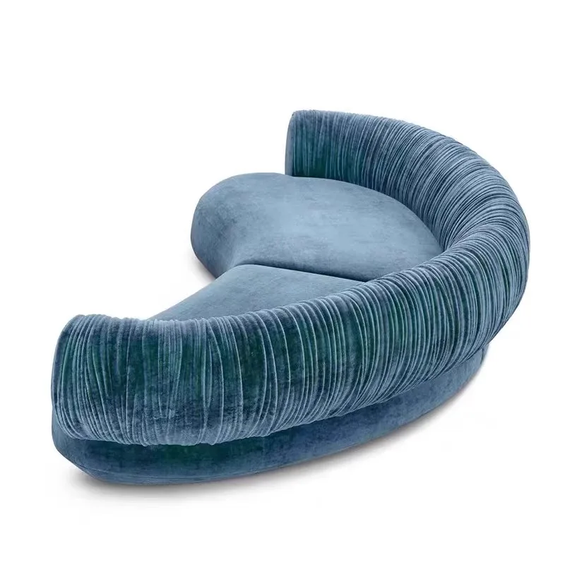 Italian minimalist matte Bretz sofa pleated modern simple villa high-end living room household model
Italian minimalist matte Bretz sofa pleated modern simple villa high-end living room household model