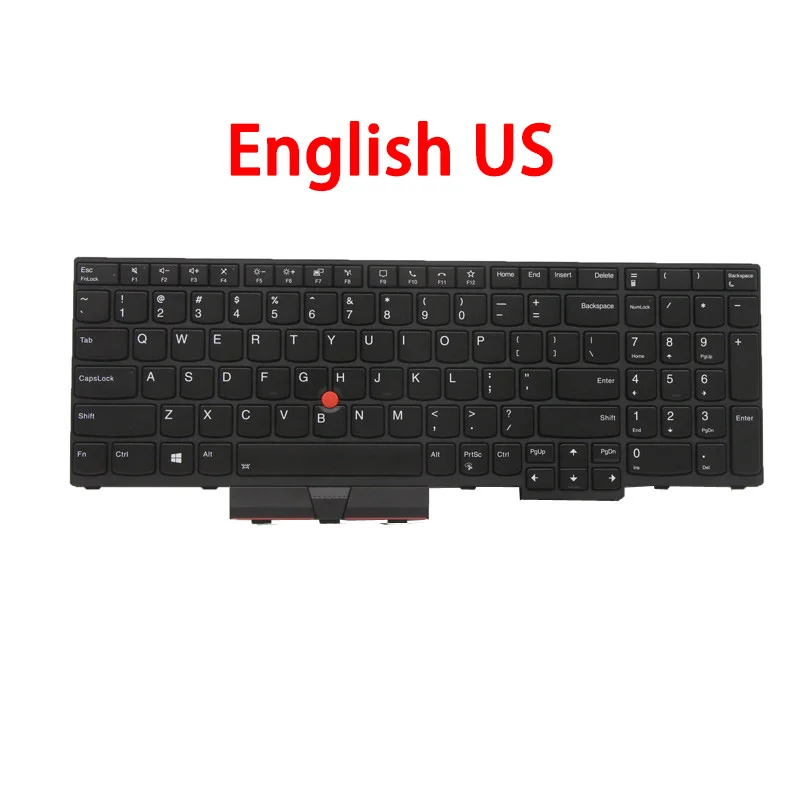 Клавиатура для ноутбука Lenovo ThinkPad P15 Gen 2 T15g Gen 2, английская, США 5N21B44328 5N21B44365 5N21B44402 с подсветкой, черная, новая
Клавиатура для ноутбука Lenovo ThinkPad P15 Gen 2 T15g Gen 2, английская, США 5N21B44328 5N21B44365 5N21B44402 с подсветкой, черная, новая
