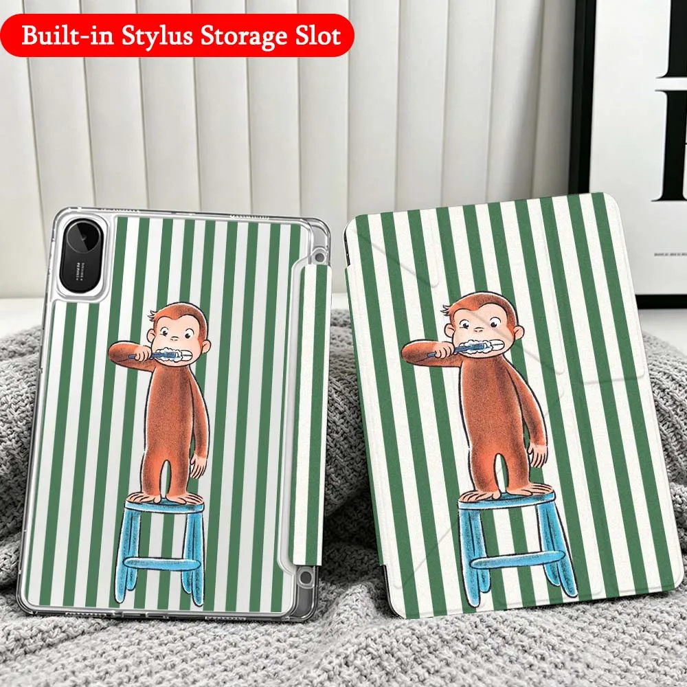 Cartoon Striped Monkey Case For Xiaomi Redmi Poco Pad 5 6 7 8 Pro SE 11 11.2 12.1 Inch Transparent Y-Shaped Folding Tablet
Cartoon Striped Monkey Case For Xiaomi Redmi Poco Pad 5 6 7 8 Pro SE 11 11.2 12.1 Inch Transparent Y-Shaped Folding Tablet