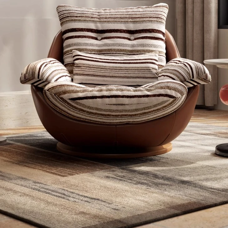 Retro Nostalgia Reclining Rotating Single Person Fabric Sofa Chair Comfortable Study Room Homestay Leisure Living Room Lazy
Retro Nostalgia Reclining Rotating Single Person Fabric Sofa Chair Comfortable Study Room Homestay Leisure Living Room Lazy