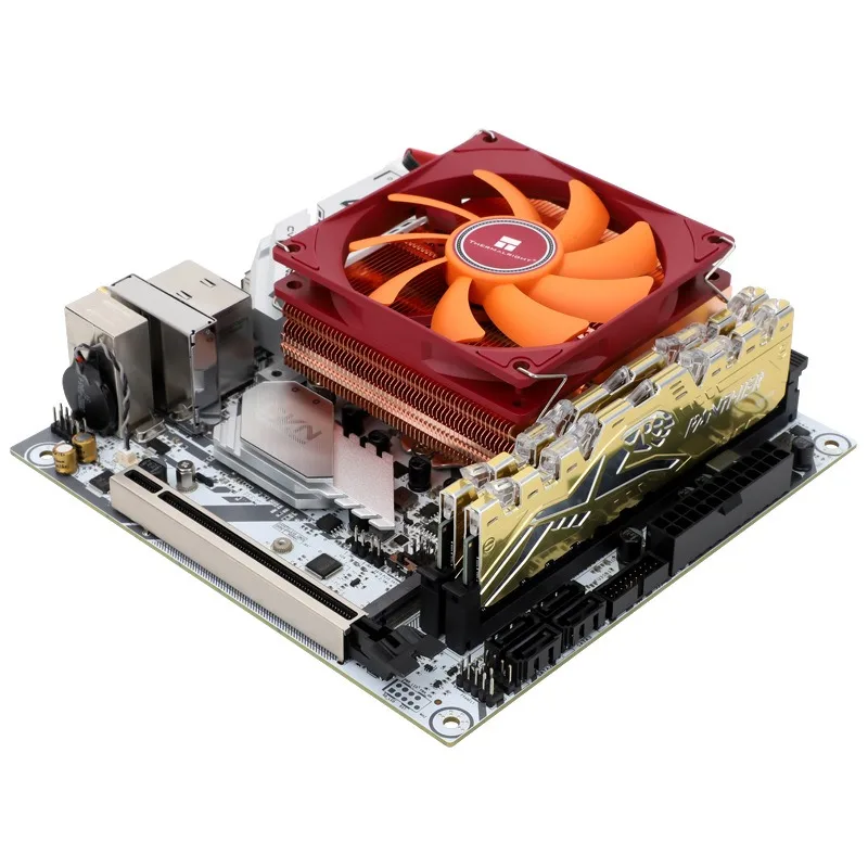 47mm Low Profile CPU Cooler AXP-90 X47, 92mm Quiet High Airflow Fan, AGHP Anti-Gravity Heat Pipe for ITX SFF PC
47mm Low Profile CPU Cooler AXP-90 X47, 92mm Quiet High Airflow Fan, AGHP Anti-Gravity Heat Pipe for ITX SFF PC