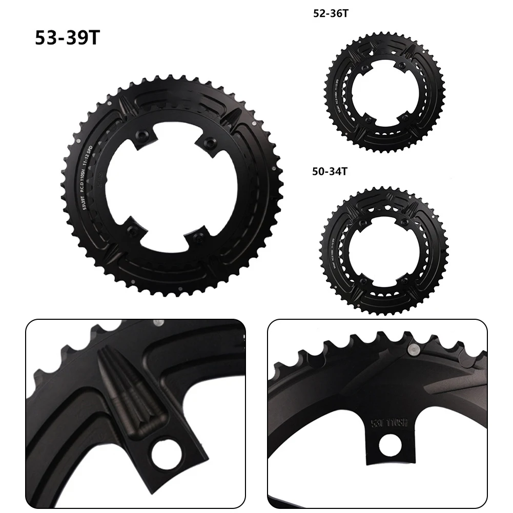 Комплект шатунных звезд для шоссейного велосипеда 50/34T 110BCD, совместимый с 105 R7000 R8000 DURAACE FC R9100, запасная часть для шатунов
Комплект шатунных звезд для шоссейного велосипеда 50/34T 110BCD, совместимый с 105 R7000 R8000 DURAACE FC R9100, запасная часть для шатунов