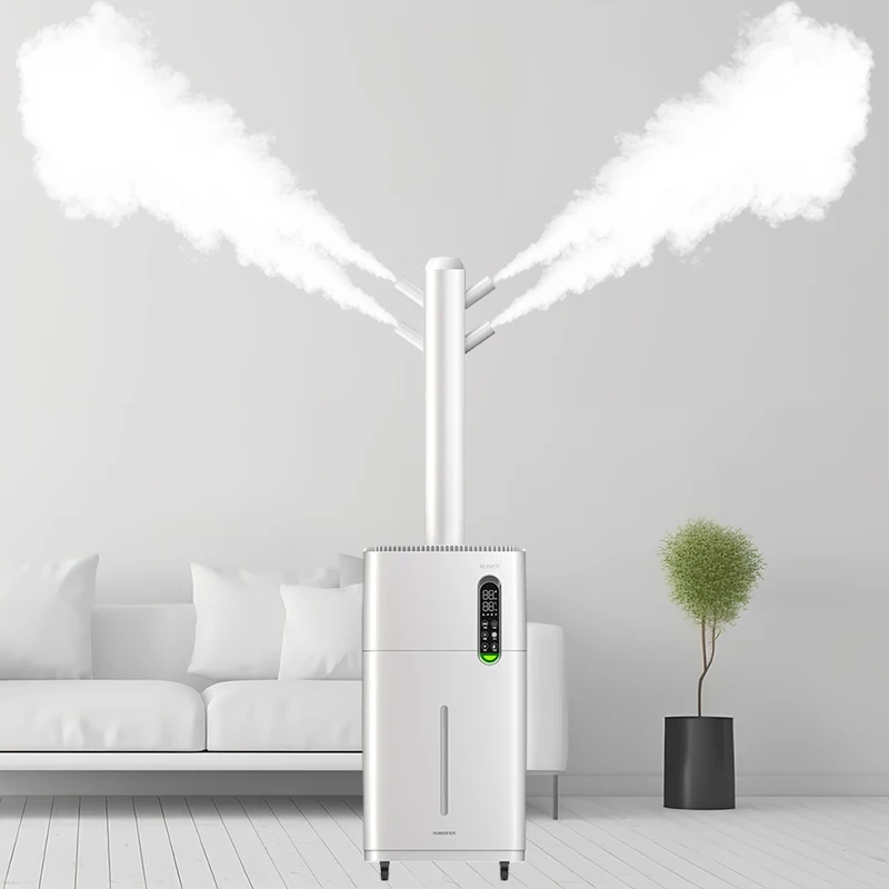 RUNAL Portable Umidificador Humidificador 25L Commercial Ultrasonic Mist Maker Fogger Industrial Air Humidifier For Grow Plant
RUNAL Portable Umidificador Humidificador 25L Commercial Ultrasonic Mist Maker Fogger Industrial Air Humidifier For Grow Plant