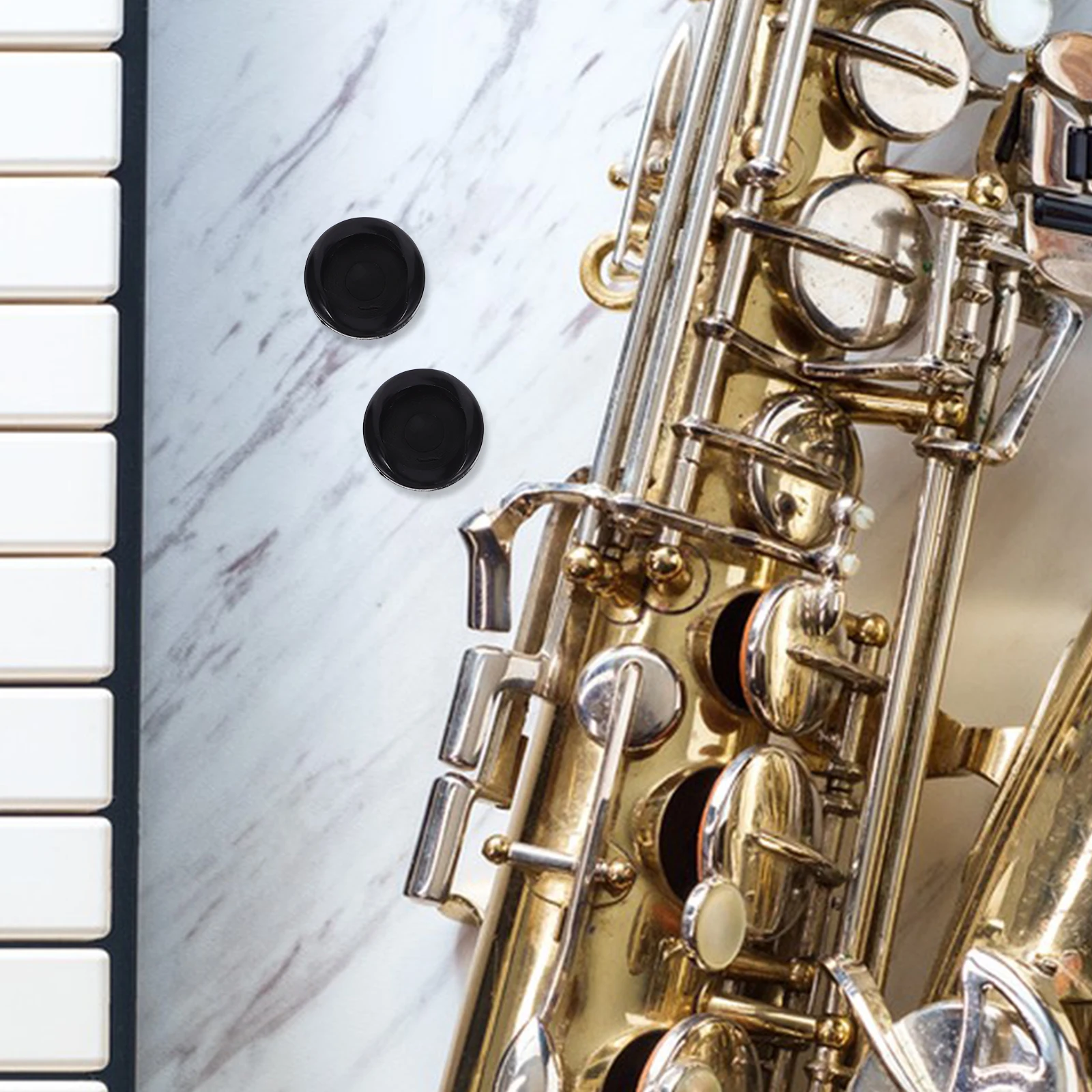 2 Pcs Saxophone Accessories Left-hand Finger Rest Instrument for Silica Gel Thumb Cover 
2 Pcs Saxophone Accessories Left-hand Finger Rest Instrument for Silica Gel Thumb Cover