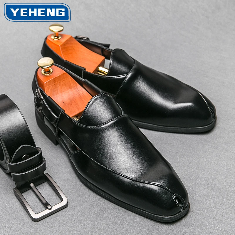 Designer's New Men's Genuine Leather Sandals Trend Men's Seaside Casual Shoes Indoor Outdoor Dual Use Sandal Flat Shoes Summer
Designer's New Men's Genuine Leather Sandals Trend Men's Seaside Casual Shoes Indoor Outdoor Dual Use Sandal Flat Shoes Summer