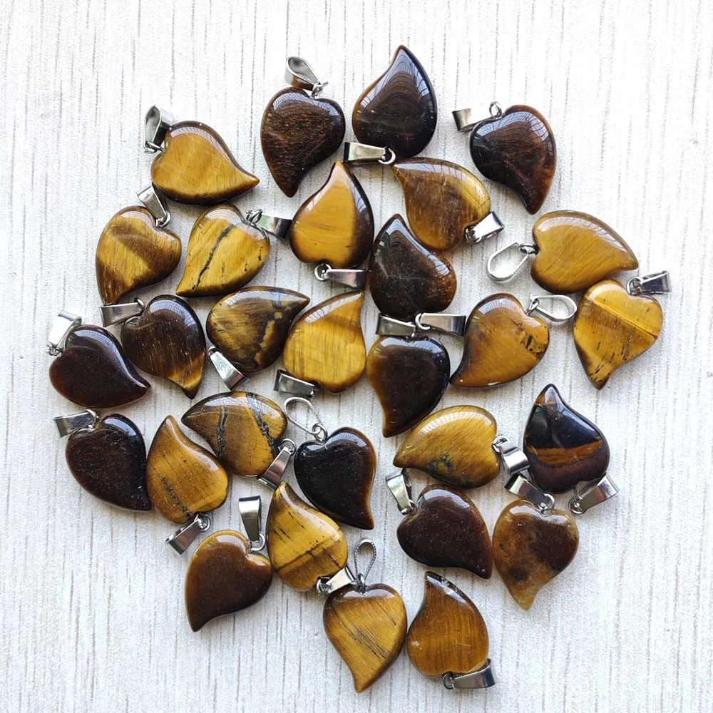 Fashion Bend heart Good Quality tiger eye stone charm pendants diy jewelry accessories making Wholesale 50pcs/lot free shipping
Fashion Bend heart Good Quality tiger eye stone charm pendants diy jewelry accessories making Wholesale 50pcs/lot free shipping
