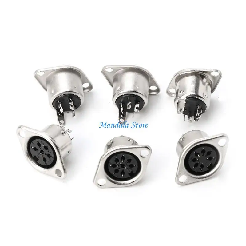 U2JC 10PCS 3/4/5/6/7/8PIN Panel Mount Female DIN Adapter MIDI Cable Connector
U2JC 10PCS 3/4/5/6/7/8PIN Panel Mount Female DIN Adapter MIDI Cable Connector