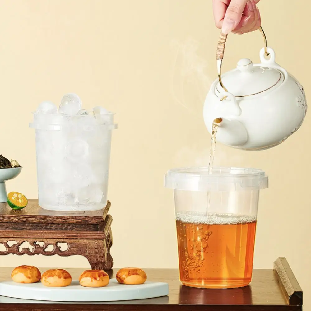 10pcs 500/750/1000ml Milk Tea Bucket Food Grade Plastic Airtight Ice Cube Bucket Large Capacity Heat Resistant Food Storage Jar
10pcs 500/750/1000ml Milk Tea Bucket Food Grade Plastic Airtight Ice Cube Bucket Large Capacity Heat Resistant Food Storage Jar
