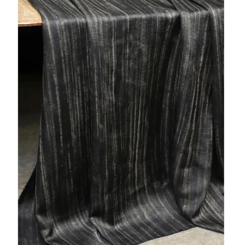 Bronze Striped Imitation Acetate Satin Fabric Dress Wide Leg Pants Clothing Designer Cloth Fabrics for Sewing Material
Bronze Striped Imitation Acetate Satin Fabric Dress Wide Leg Pants Clothing Designer Cloth Fabrics for Sewing Material