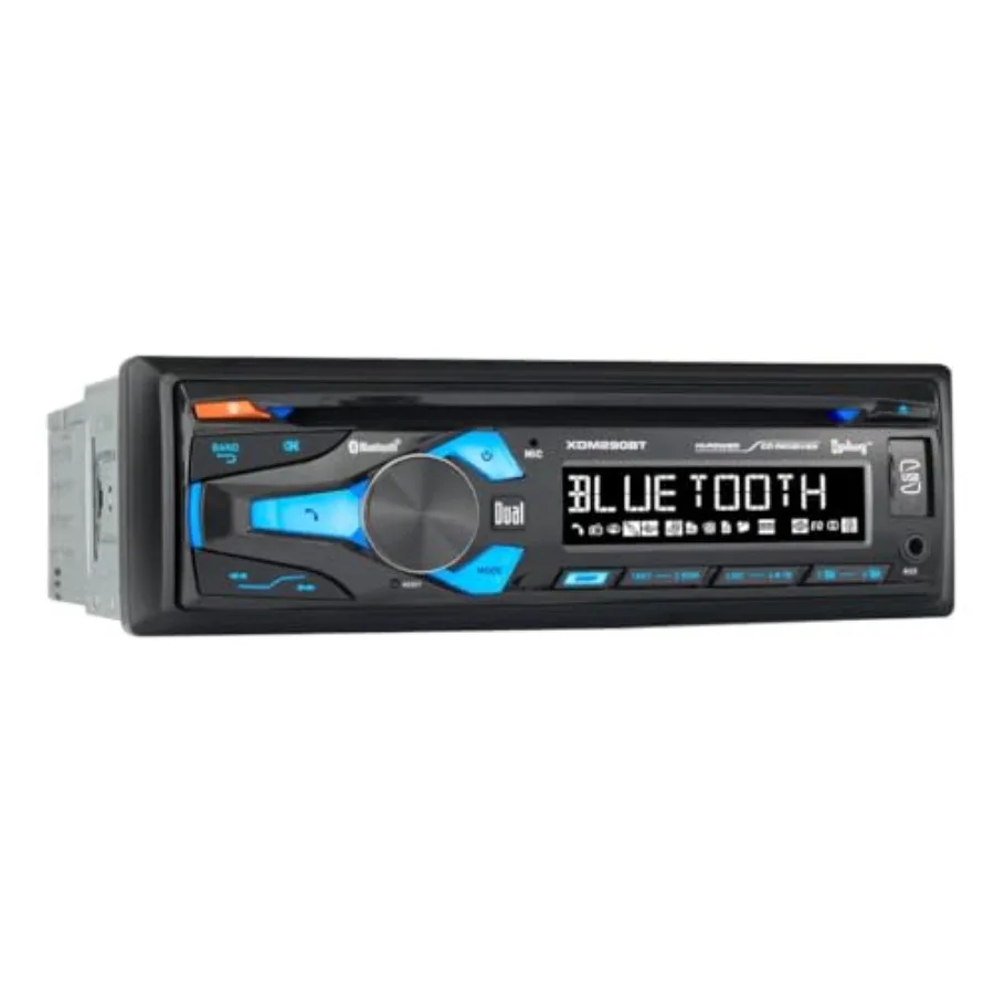 Dual XDM290BT Single Din Am/fm Cd Player With Bluetooth Usb Aux In 200 Watts Max
Dual XDM290BT Single Din Am/fm Cd Player With Bluetooth Usb Aux In 200 Watts Max