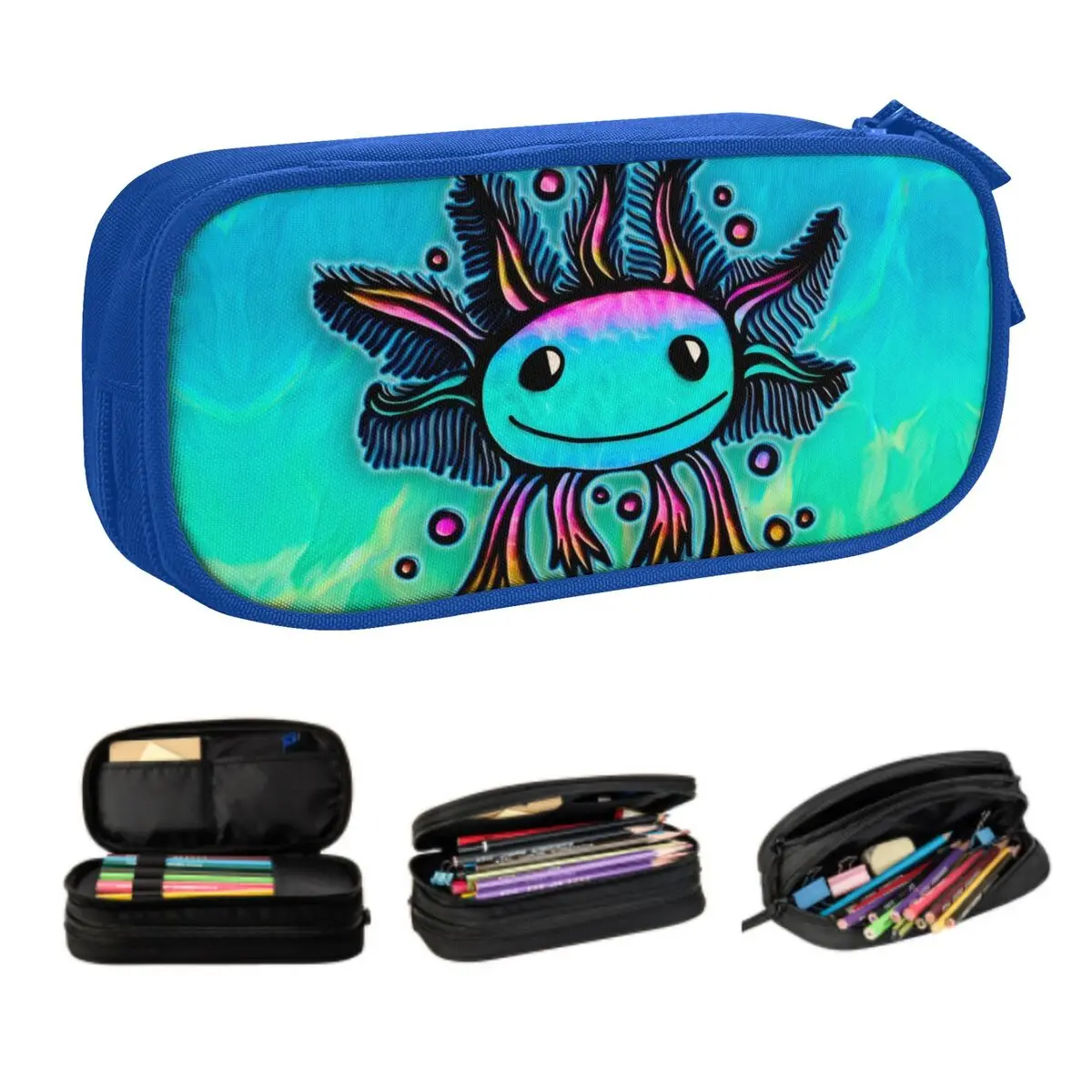 Кавайные экзотические пеналы Kawaii Axolotl Kawaii для мальчиков и девочек, большая емкость, саламандра, сумка-карандаш с животными, школьные принадлежности
Кавайные экзотические пеналы Kawaii Axolotl Kawaii для мальчиков и девочек, большая емкость, саламандра, сумка-карандаш с животными, школьные принадлежности