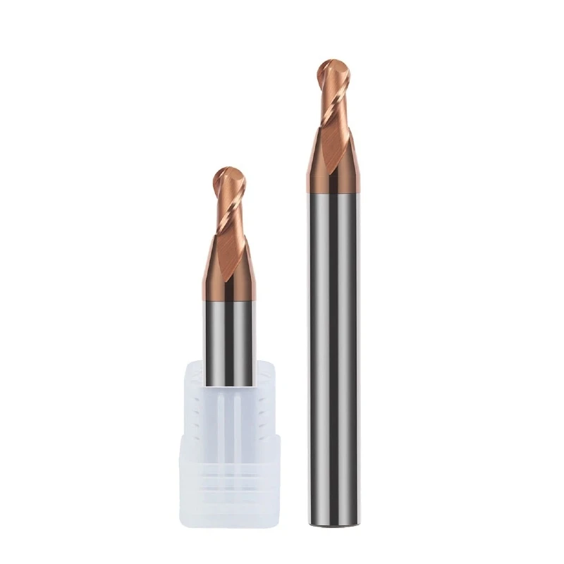 HRC60 6mm Shank Ball Nose End Mill Tungsten Carbide Alloy Extended Steel Shank Ball Milling Cutter
HRC60 6mm Shank Ball Nose End Mill Tungsten Carbide Alloy Extended Steel Shank Ball Milling Cutter