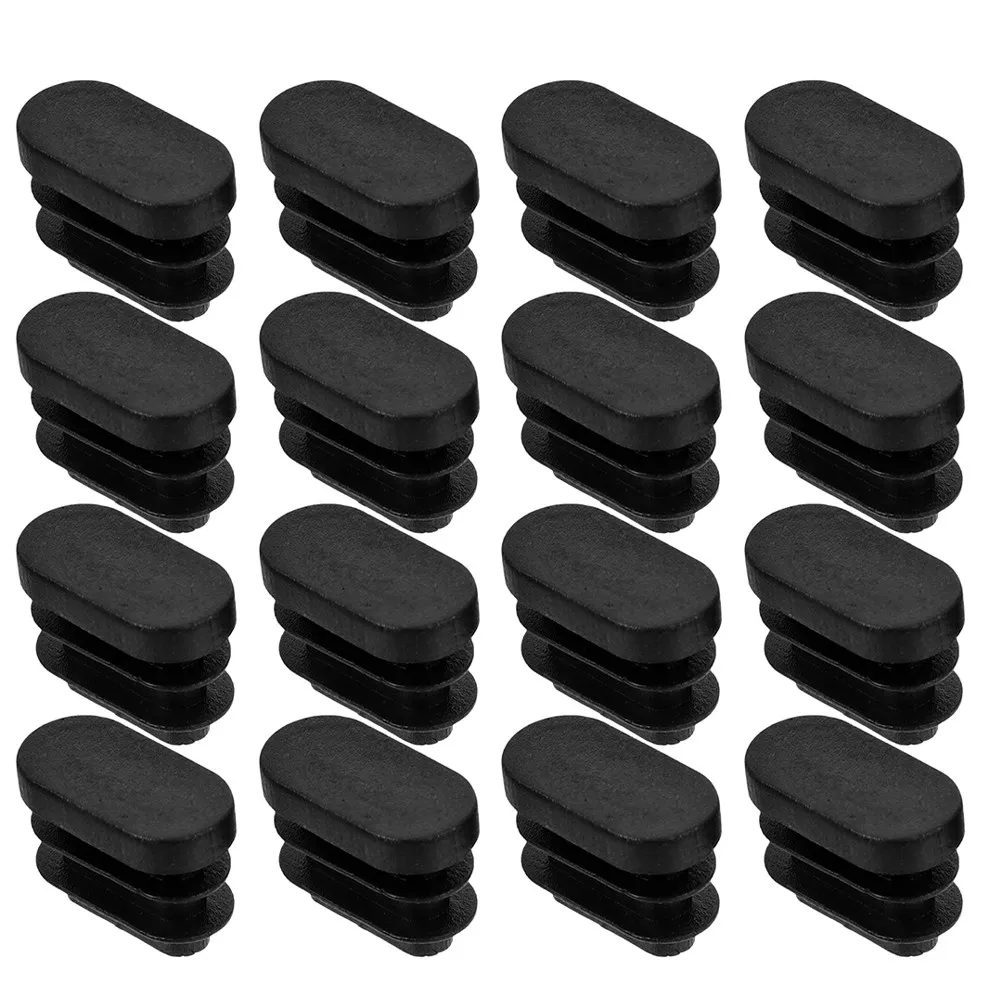 30Pcs Oval Plastic Table Chair Leg Caps Black Furniture Foot Protectors for Patio Folding Chairs Indoor Outdoor Floor Scratch
30Pcs Oval Plastic Table Chair Leg Caps Black Furniture Foot Protectors for Patio Folding Chairs Indoor Outdoor Floor Scratch
