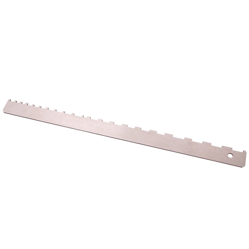 Guitar Stainless Steel Neck Notched Straight Edge Tool for Checking the Guitar Fret Board and Most of Guitar Fretboard
Guitar Stainless Steel Neck Notched Straight Edge Tool for Checking the Guitar Fret Board and Most of Guitar Fretboard