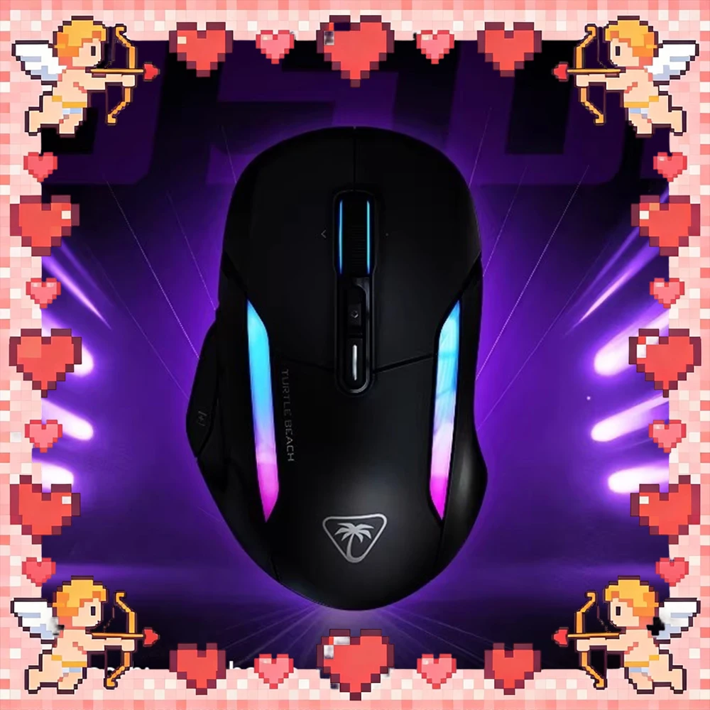 Turtle Beach KONE II AIR Gaming Mouse 26000DPI Three Mode Connection Titan Dual Mode 4D Roller System PC Mouse Light Weight Gift