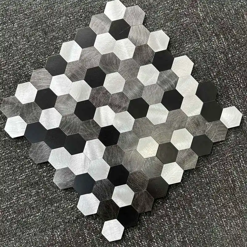 4pcs/lot Mosaic Wall Tile Peel And Stick Self Adhesive Waterproof Aluminum composite hexagon Kitchen Bath Tile Backsplash 179
4pcs/lot Mosaic Wall Tile Peel And Stick Self Adhesive Waterproof Aluminum composite hexagon Kitchen Bath Tile Backsplash 179