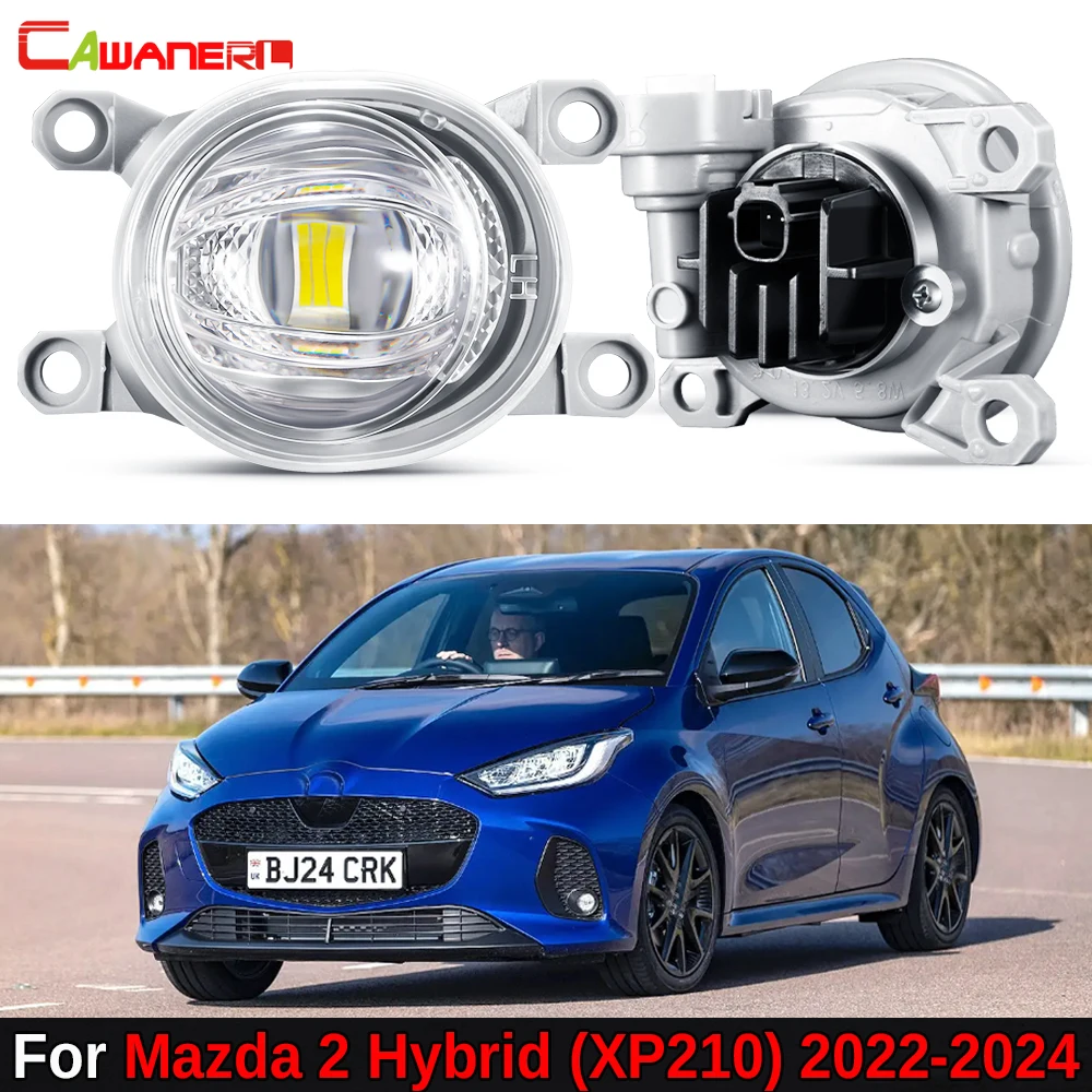 2 X LED Lens Fog Light Daylight 1160LM Car Canbus Fog Lamp DRL 12V For Mazda 2 Hybrid (XP210) 2022 2023 2024 2025
2 X LED Lens Fog Light Daylight 1160LM Car Canbus Fog Lamp DRL 12V For Mazda 2 Hybrid (XP210) 2022 2023 2024 2025