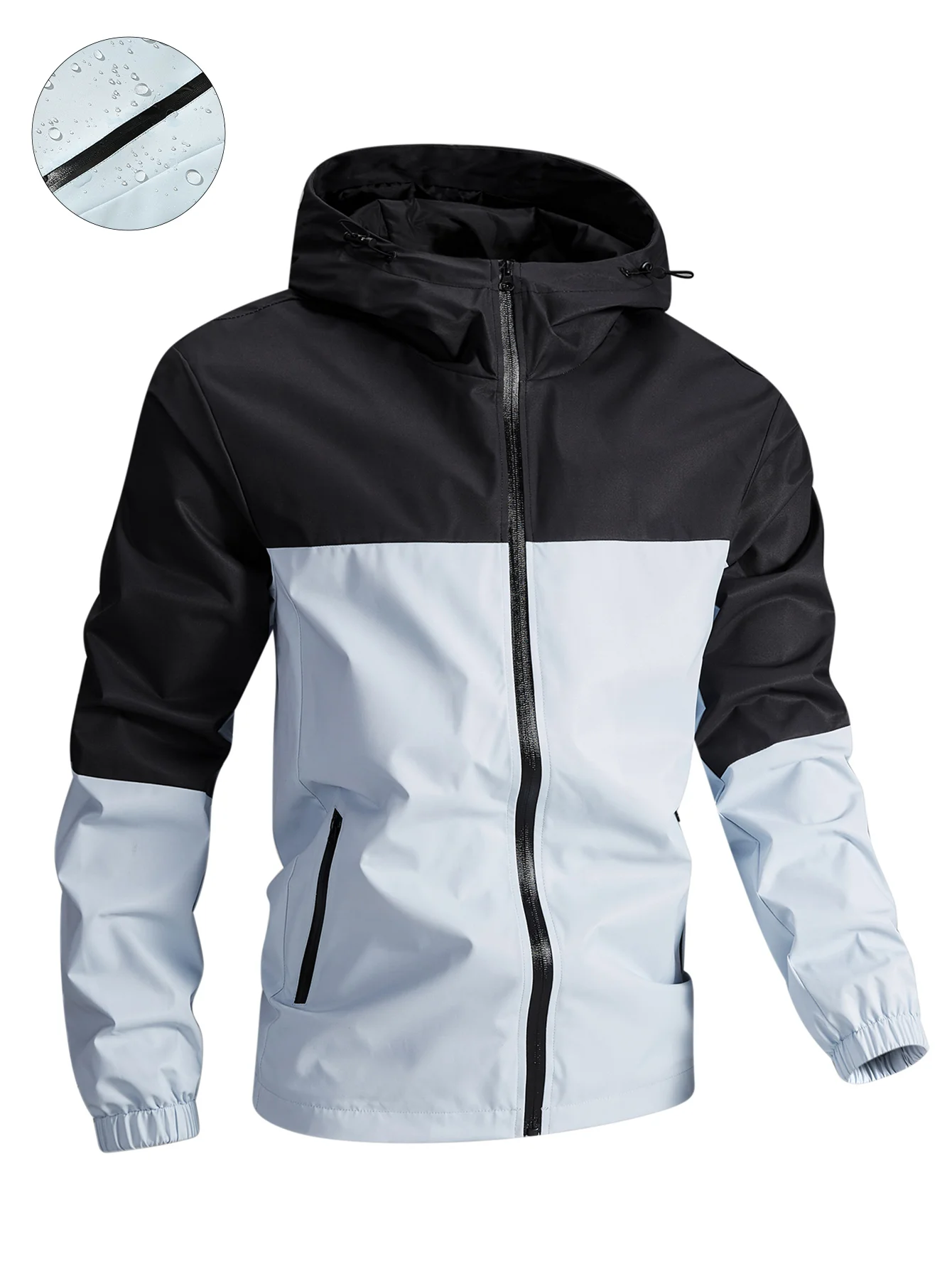 Waterproof Rain Lightweight Jacket Male Baseball Outer Hooded Sport Coat Zipper Men's Tactical Uniform for Spring Autumn
Waterproof Rain Lightweight Jacket Male Baseball Outer Hooded Sport Coat Zipper Men's Tactical Uniform for Spring Autumn