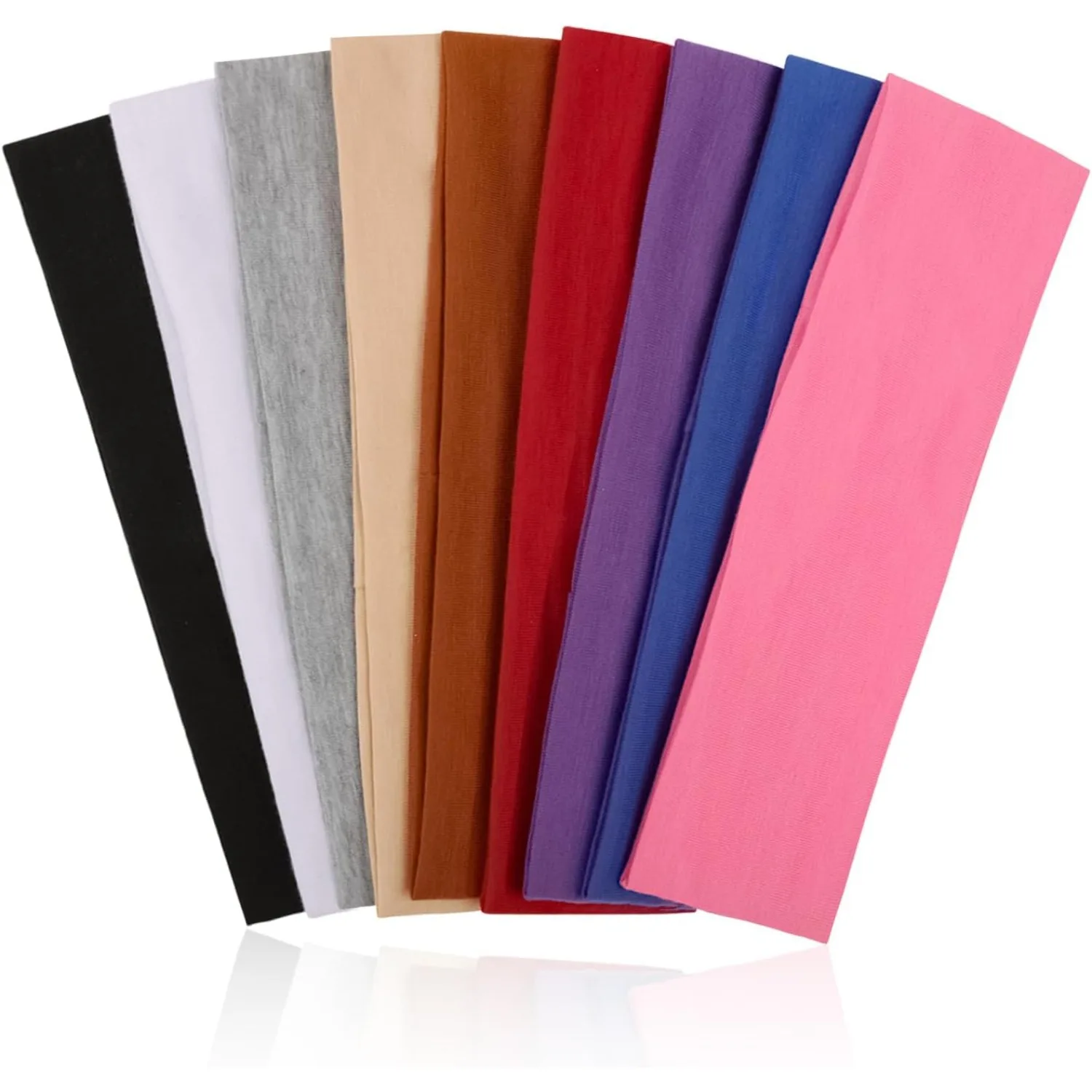 9Pcs Headbands for Women & Men, Non Slip Sweat Band Fashion Elastic Head Bands for Women's Hair, Soft Hair Bands Cotton Cloth Stretchy Headband for Daily Workout Yoga Running Sports
9Pcs Headbands for Women & Men, Non Slip Sweat Band Fashion Elastic Head Bands for Women's Hair, Soft Hair Bands Cotton Cloth Stretchy Headband for Daily Workout Yoga Running Sports