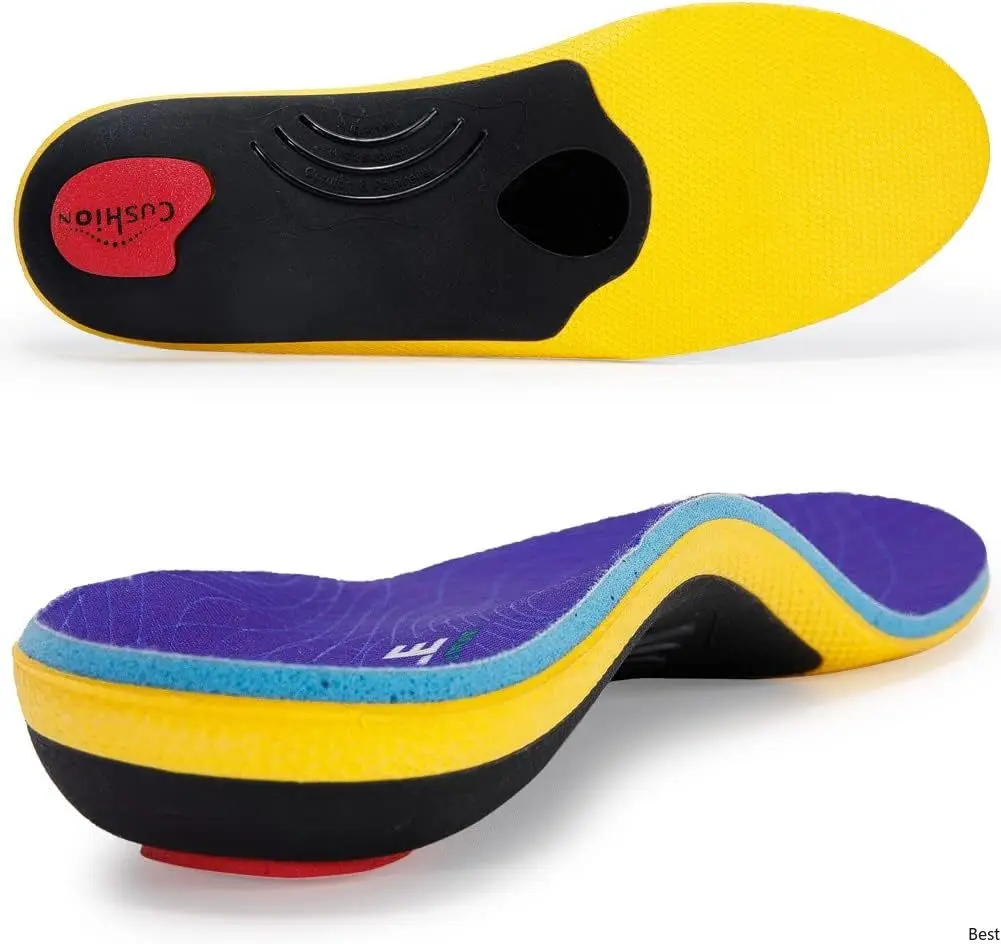 VALSOLE Heavy Duty Support Pain Relief Orthotics - 220+ lbs Plantar Fasciitis High Arch Support Insoles for Men Women, Flat Feet Orthotic Insert, Work Boot Shoe Insole, Absorb Shock with Every Step
VALSOLE Heavy Duty Support Pain Relief Orthotics - 220+ lbs Plantar Fasciitis High Arch Support Insoles for Men Women, Flat Feet Orthotic Insert, Work Boot Shoe Insole, Absorb Shock with Every Step