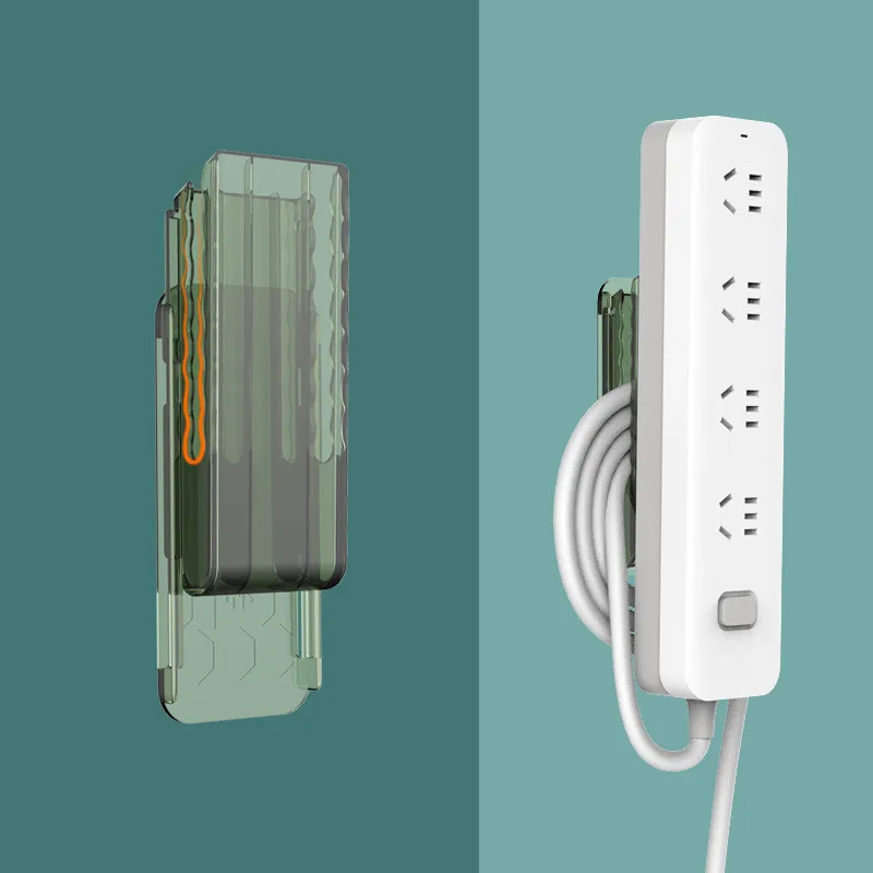 Wall-Mounted Holder Punch-Free Plug Fixer Self-Adhesive Socket Fixer Cable Power Strip Holder Cable Wire Organizer Rack
Wall-Mounted Holder Punch-Free Plug Fixer Self-Adhesive Socket Fixer Cable Power Strip Holder Cable Wire Organizer Rack