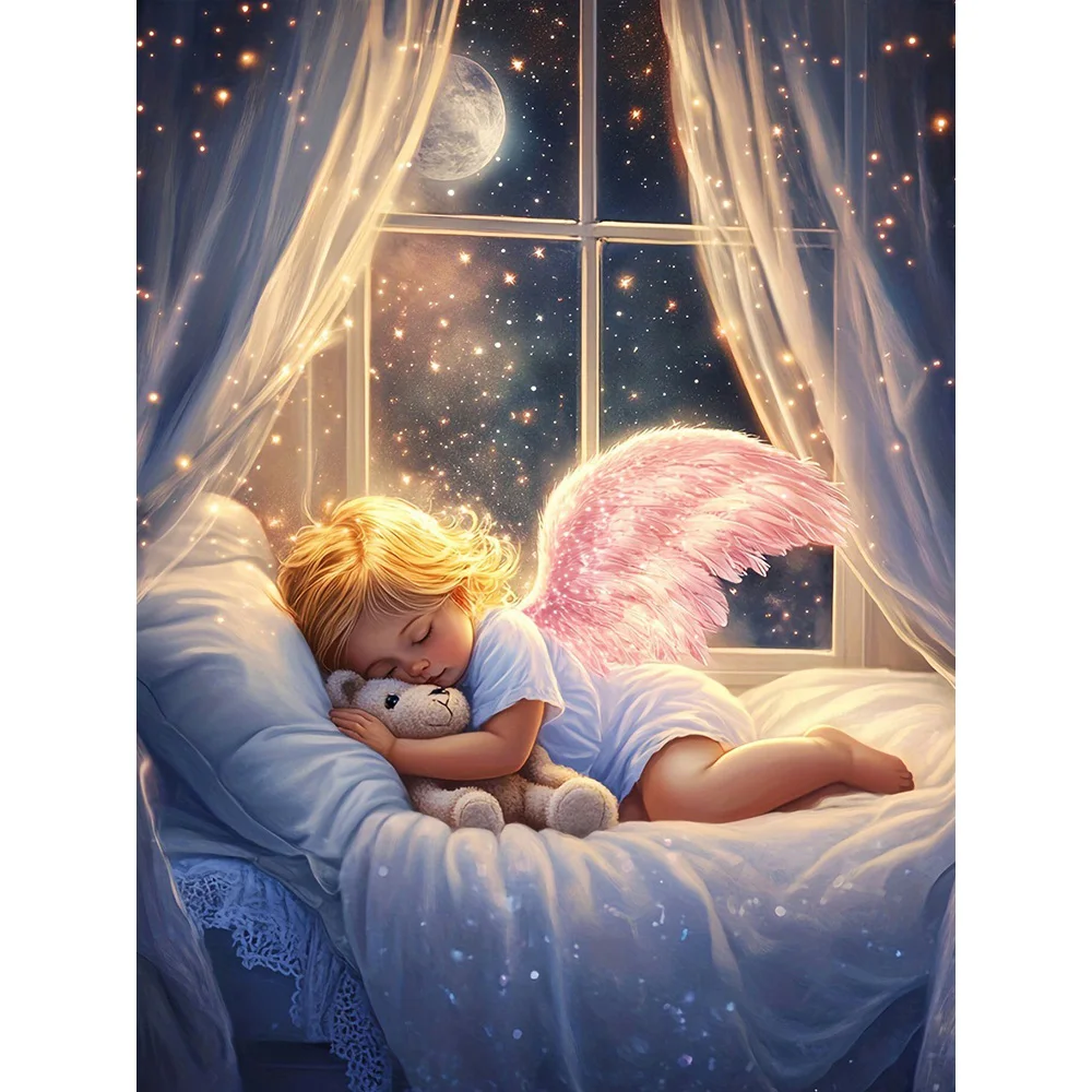 EverShine 5D Diamond Painting Girl DIY Embroidery Portrait Full Square Round Drill Mosaic Angel Wall Decorations Living Room
EverShine 5D Diamond Painting Girl DIY Embroidery Portrait Full Square Round Drill Mosaic Angel Wall Decorations Living Room