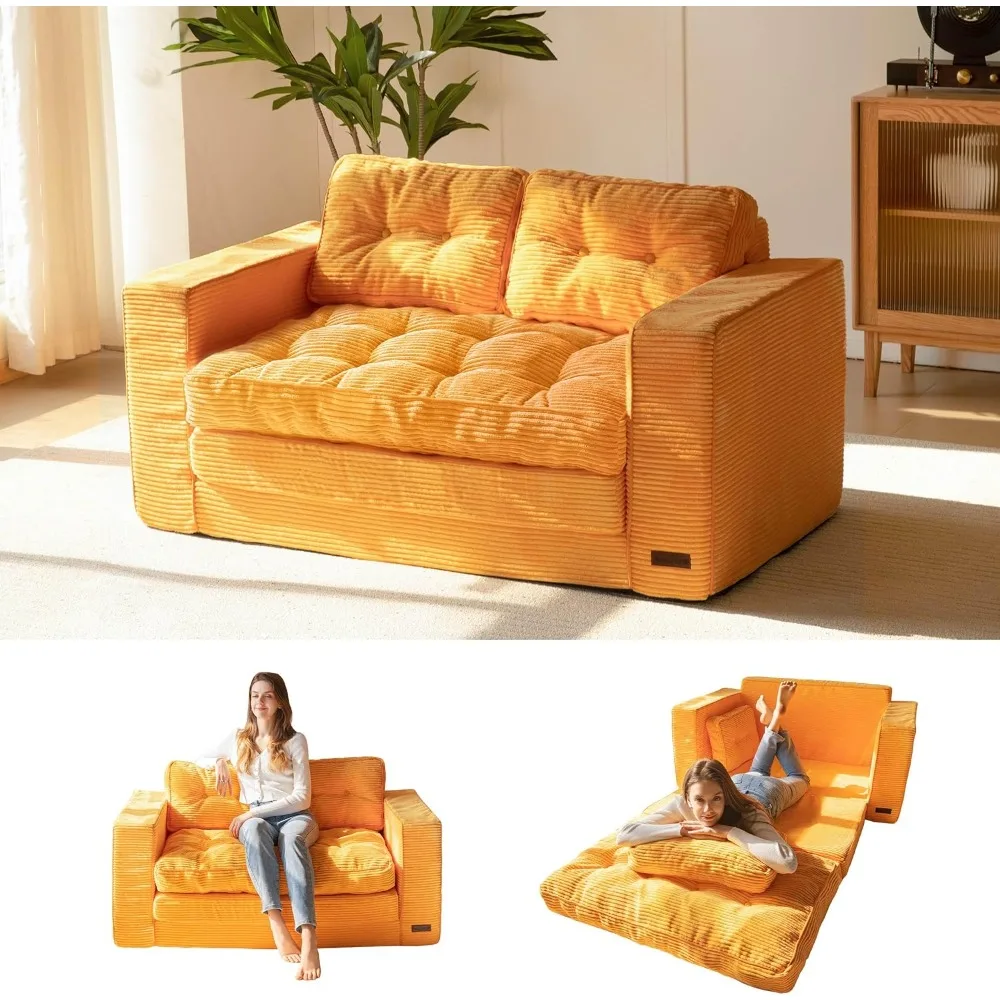 pull out loveseat sleeper sofa, 2 in 1 folding couch bed, fold out floor couch with pillows for living
pull out loveseat sleeper sofa, 2 in 1 folding couch bed, fold out floor couch with pillows for living