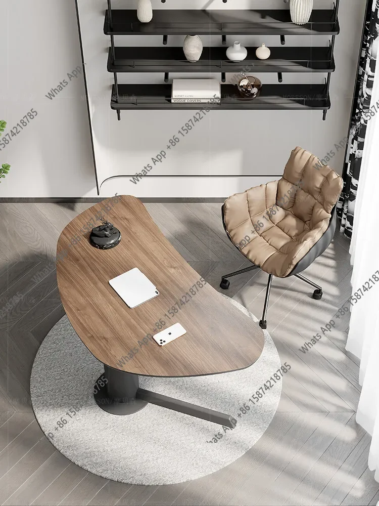 j Designer study desk, computer desk, home student bedroom, creative special-shaped office writing desk
j Designer study desk, computer desk, home student bedroom, creative special-shaped office writing desk