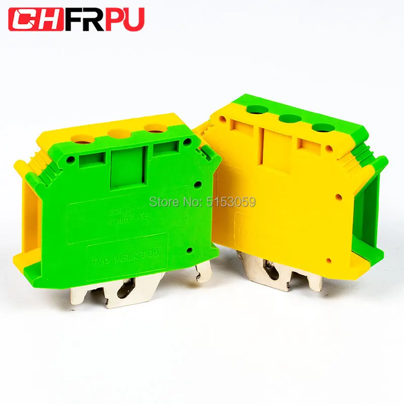 5PCS USLKG35 Universal DIN Rail Mounted Grounding terminal Screw Type Connector Electrical Crimp Terminator
5PCS USLKG35 Universal DIN Rail Mounted Grounding terminal Screw Type Connector Electrical Crimp Terminator