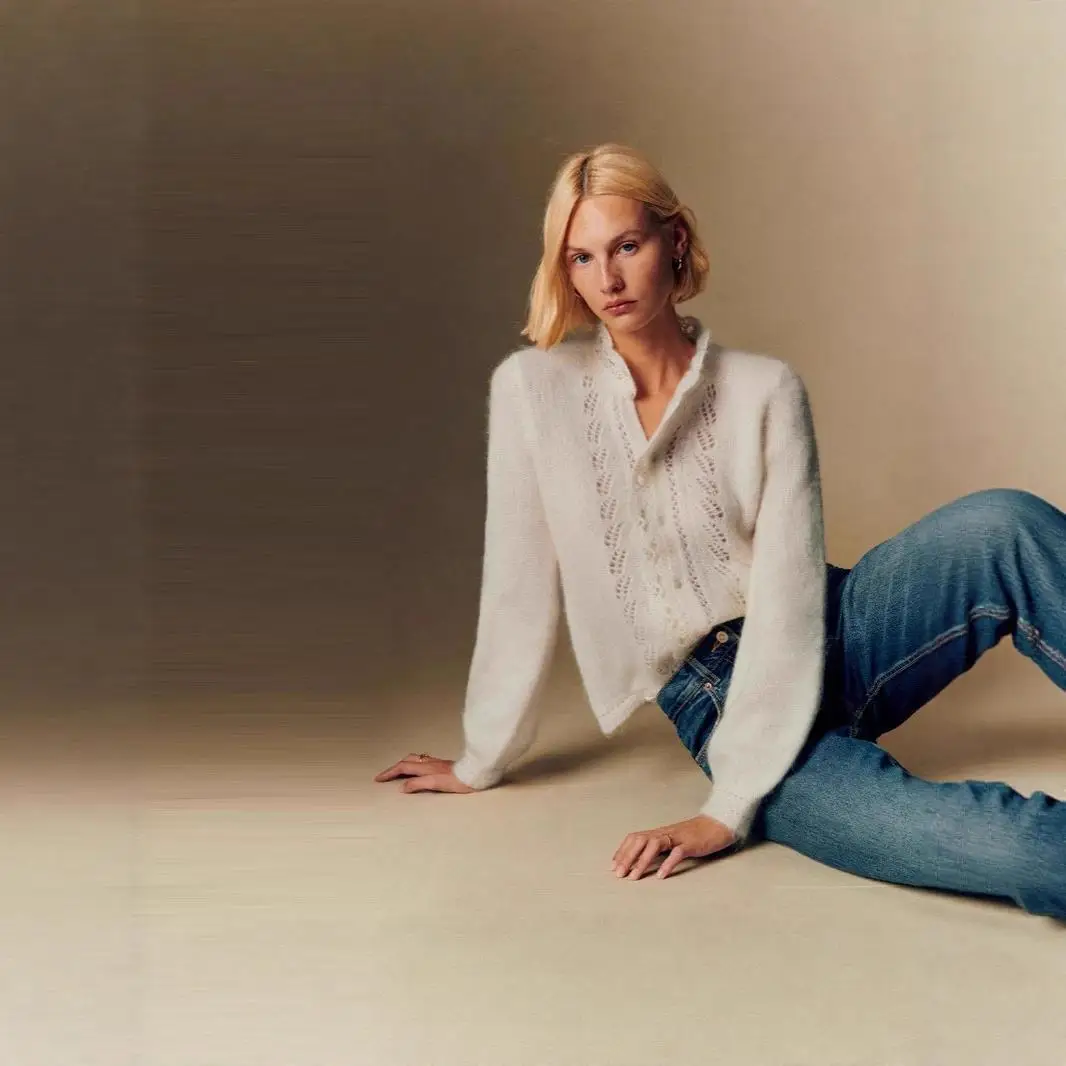 Soft Chic Ruffle ort Knitted Sweater Women's Autumn Faion Gentle Sle Cleanfit Loose Fit Medium Softn Traditional Wool
Soft Chic Ruffle ort Knitted Sweater Women's Autumn Faion Gentle Sle Cleanfit Loose Fit Medium Softn Traditional Wool