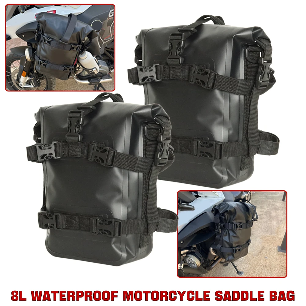 Motorcycle Side Saddlebag Bumper Repair Tool Placement Bag For BMW R1250 GS ADV Waterproof Frame Crash Bars Bag For HONDA Suzuki
Motorcycle Side Saddlebag Bumper Repair Tool Placement Bag For BMW R1250 GS ADV Waterproof Frame Crash Bars Bag For HONDA Suzuki