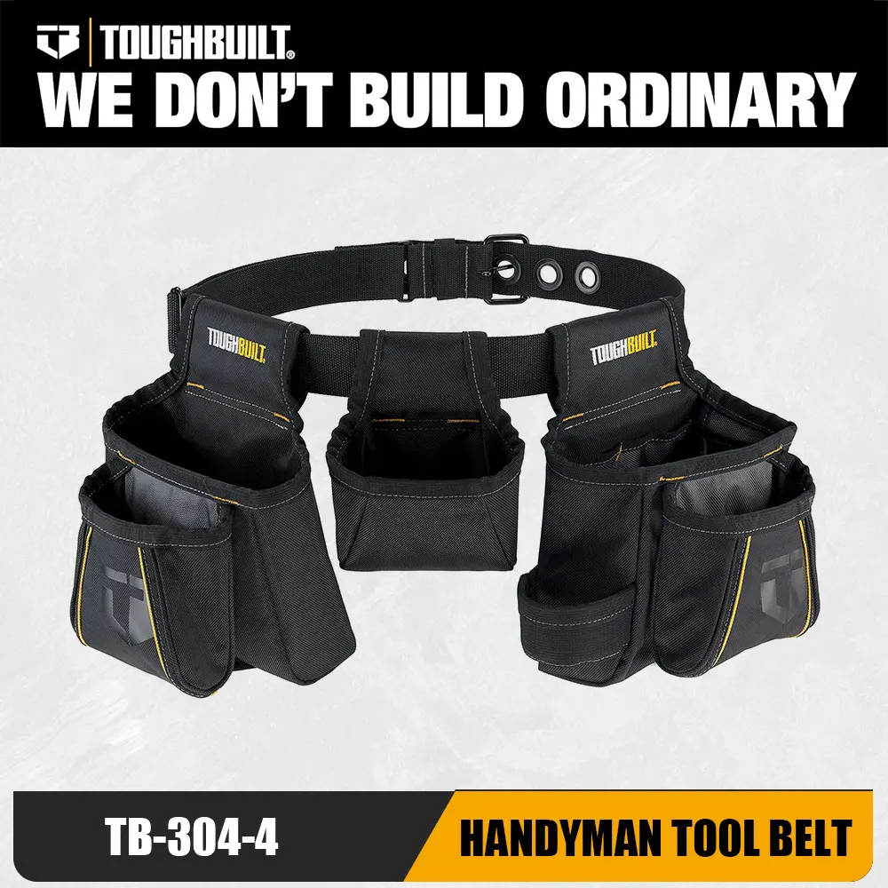 1set Toughbuilt Handyman Polyester Tool Belt tool storage tool organizer tool pouch
1set Toughbuilt Handyman Polyester Tool Belt tool storage tool organizer tool pouch
