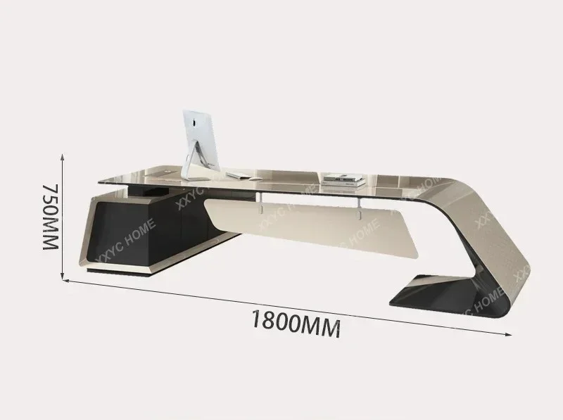 Y1 smt1 Italian light luxury boss desk, president's office desk and chairs, modern and simple, supervisor's desk
Y1 smt1 Italian light luxury boss desk, president's office desk and chairs, modern and simple, supervisor's desk