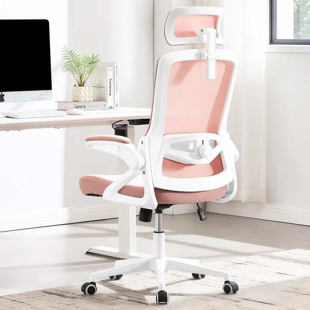 Ergonomic Office Chair, 400 LBS Desk Chair with Adjustable Lumbar Support, High Back Breathable Mesh Computer Chair
Ergonomic Office Chair, 400 LBS Desk Chair with Adjustable Lumbar Support, High Back Breathable Mesh Computer Chair