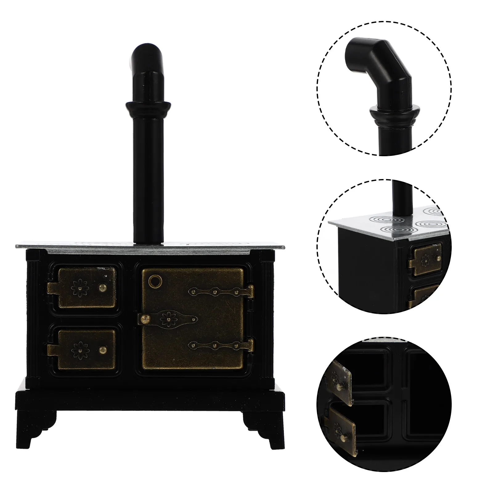 Iron Mini Cooking Bench Mini House Furniture Decoration Realistic Hearth Long Chimney Miniature Kitchen Scene Accessories
Iron Mini Cooking Bench Mini House Furniture Decoration Realistic Hearth Long Chimney Miniature Kitchen Scene Accessories