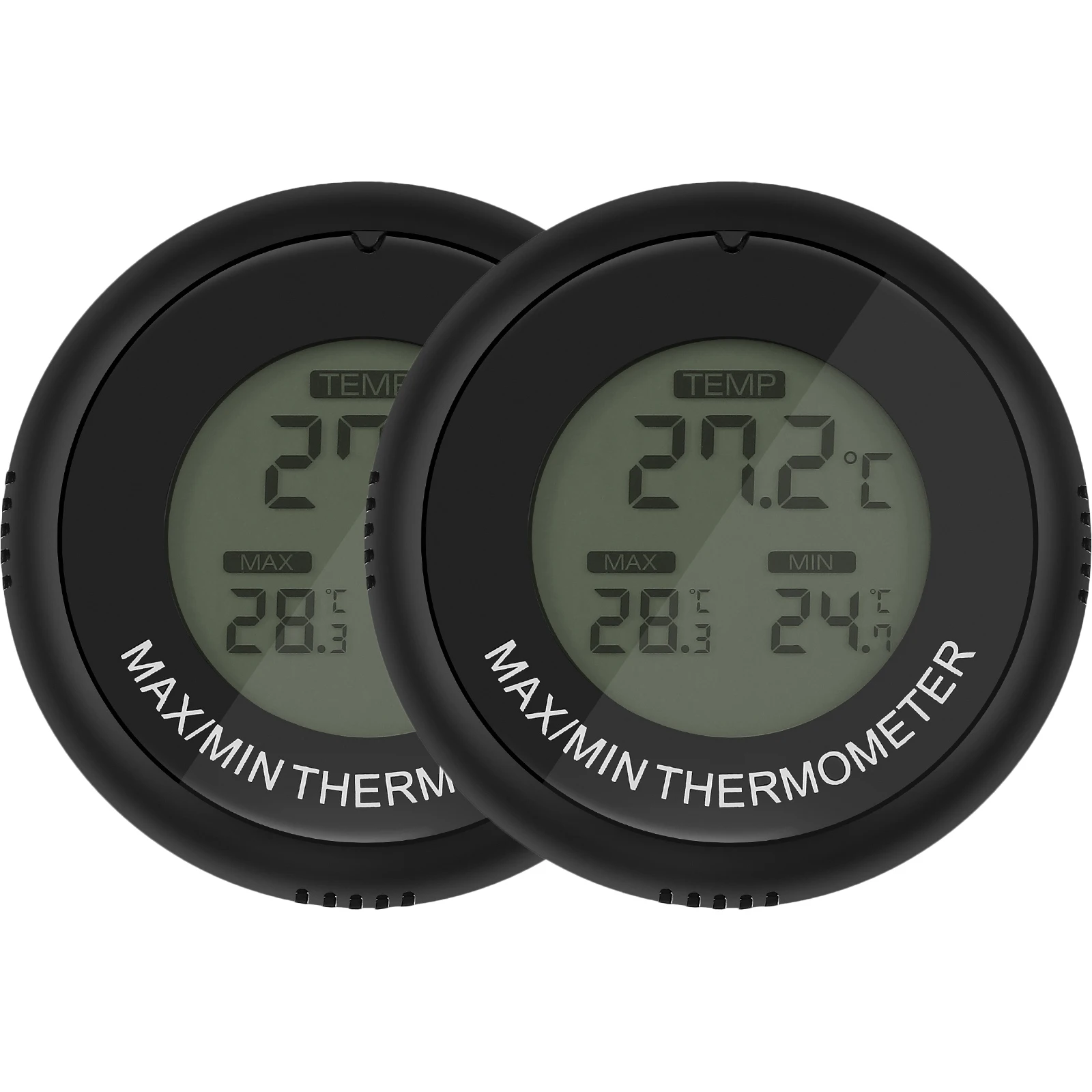2 Pcs Aquarium Thermometer LCD Display Fish Tank Reptile Terrarium Water Temperature Sensor Probe Clip Suction Cup Celsius
2 Pcs Aquarium Thermometer LCD Display Fish Tank Reptile Terrarium Water Temperature Sensor Probe Clip Suction Cup Celsius