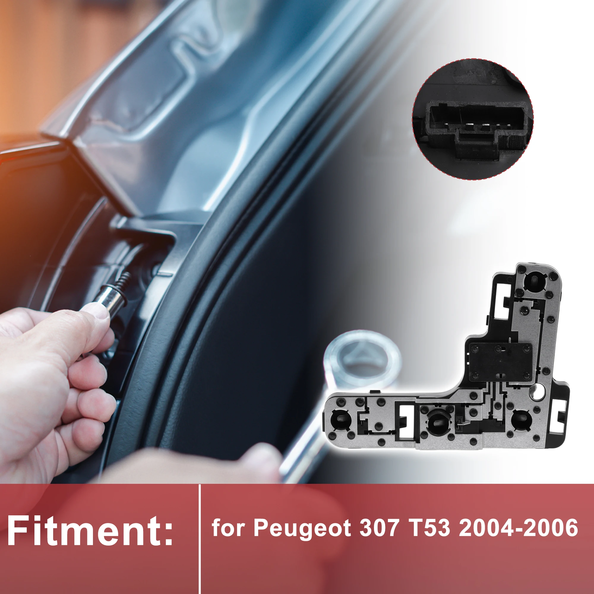 X Autohaux 1 шт. левый разъем заднего фонаря для Peugeot 307 T53 2004-2006, разъем лампы
X Autohaux 1 шт. левый разъем заднего фонаря для Peugeot 307 T53 2004-2006, разъем лампы